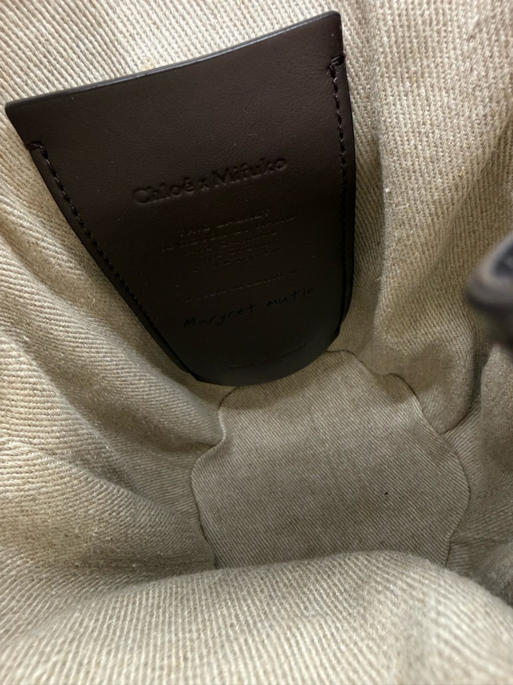 Chloé Woven Raffia Bucket Bag - Picture 13 of 16